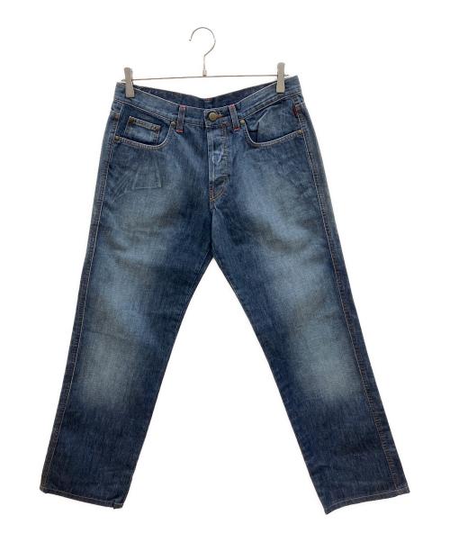 HISTORY（ヒストリー）HISTORY (ヒストリー) DISNEY (ディズニー) グーフィープリントデニムパンツ インディゴ サイズ:32の古着・服飾アイテム