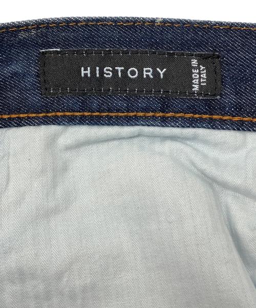 HISTORY（ヒストリー）HISTORY (ヒストリー) DISNEY (ディズニー) グーフィープリントデニムパンツ インディゴ サイズ:32の古着・服飾アイテム