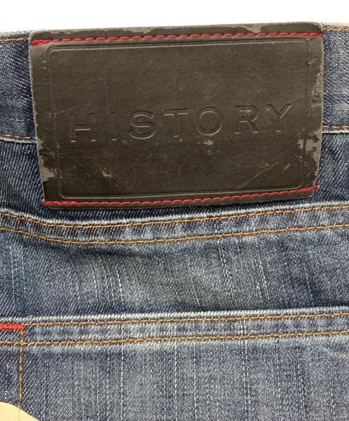HISTORY（ヒストリー）HISTORY (ヒストリー) DISNEY (ディズニー) グーフィープリントデニムパンツ インディゴ サイズ:32の古着・服飾アイテム