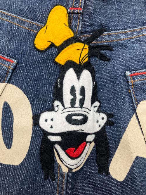 HISTORY（ヒストリー）HISTORY (ヒストリー) DISNEY (ディズニー) グーフィープリントデニムパンツ インディゴ サイズ:32の古着・服飾アイテム