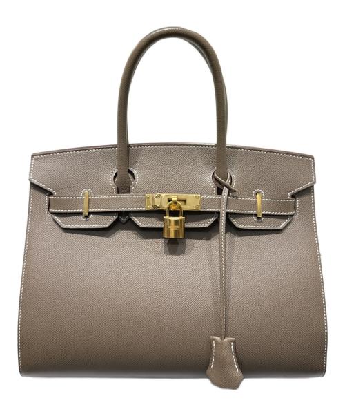 HERMES（エルメス）HERMES (エルメス) Birkin Sellier 30 バーキン セリエ 30/エトゥープ/ヴォーエプソン/U刻印:2022年製/シルバー金具/ エトゥープ サイズ:30の古着・服飾アイテム