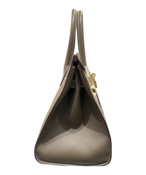 HERMES（エルメス）HERMES (エルメス) Birkin Sellier 30 バーキン セリエ 30/エトゥープ/ヴォーエプソン/U刻印:2022年製/シルバー金具/ エトゥープ サイズ:30の古着・服飾アイテム