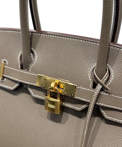 HERMES（エルメス）HERMES (エルメス) Birkin Sellier 30 バーキン セリエ 30/エトゥープ/ヴォーエプソン/U刻印:2022年製/シルバー金具/ エトゥープ サイズ:30の古着・服飾アイテム