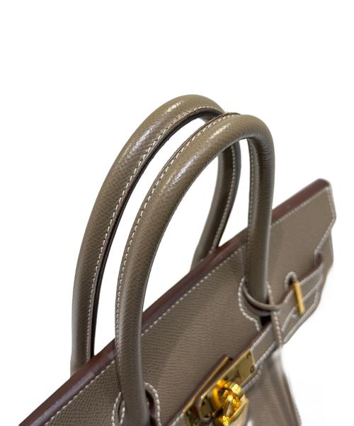 HERMES（エルメス）HERMES (エルメス) Birkin Sellier 30 バーキン セリエ 30/エトゥープ/ヴォーエプソン/U刻印:2022年製/シルバー金具/ エトゥープ サイズ:30の古着・服飾アイテム