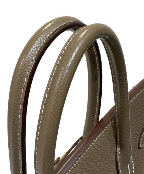HERMES（エルメス）HERMES (エルメス) Birkin Sellier 30 バーキン セリエ 30/エトゥープ/ヴォーエプソン/U刻印:2022年製/シルバー金具/ エトゥープ サイズ:30の古着・服飾アイテム