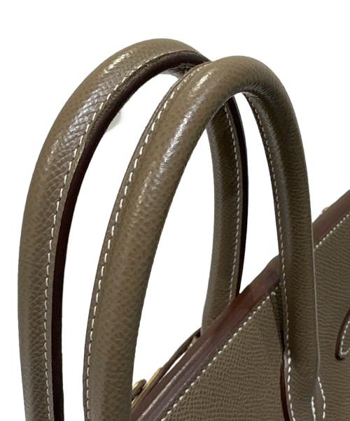 HERMES（エルメス）HERMES (エルメス) Birkin Sellier 30 バーキン セリエ 30/エトゥープ/ヴォーエプソン/U刻印:2022年製/シルバー金具/ エトゥープ サイズ:30の古着・服飾アイテム