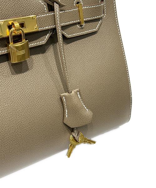 HERMES（エルメス）HERMES (エルメス) Birkin Sellier 30 バーキン セリエ 30/エトゥープ/ヴォーエプソン/U刻印:2022年製/シルバー金具/ エトゥープ サイズ:30の古着・服飾アイテム