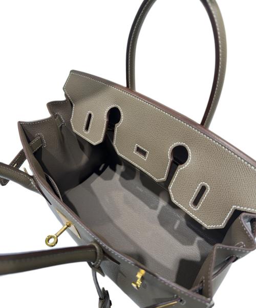 HERMES（エルメス）HERMES (エルメス) Birkin Sellier 30 バーキン セリエ 30/エトゥープ/ヴォーエプソン/U刻印:2022年製/シルバー金具/ エトゥープ サイズ:30の古着・服飾アイテム