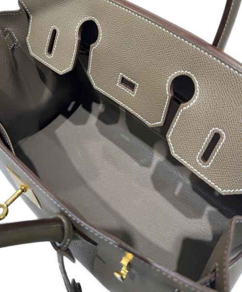 HERMES（エルメス）HERMES (エルメス) Birkin Sellier 30 バーキン セリエ 30/エトゥープ/ヴォーエプソン/U刻印:2022年製/シルバー金具/ エトゥープ サイズ:30の古着・服飾アイテム