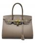 HERMES（エルメス）の古着「Birkin Sellier 30 バーキン セリエ 30/エトゥープ/ヴォーエプソン/U刻印:2022年製/シルバー金具/」｜エトゥープ