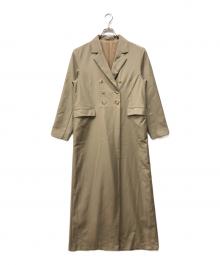 Loungedress（ラウンジドレス）の古着「オールインワンジャケット」｜ベージュ