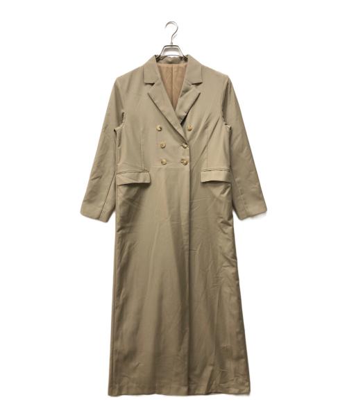 Loungedress（ラウンジドレス）Loungedress (ラウンジドレス) オールインワンジャケット ベージュ サイズ:FREEの古着・服飾アイテム