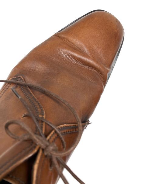 Salvatore Ferragamo（サルヴァトーレ フェラガモ）Salvatore Ferragamo (サルヴァトーレ フェラガモ) チャッカーブーツ ブラウン サイズ:7の古着・服飾アイテム