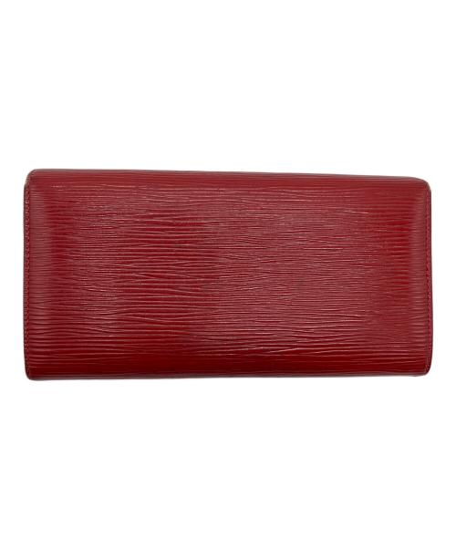 LOUIS VUITTON（ルイ ヴィトン）LOUIS VUITTON (ルイ ヴィトン) ポルトフォイユ・サラ長財布 レッドの古着・服飾アイテム