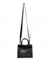 OFFWHITE (オフホワイト) ミニBOX2WAYショルダーバッグ ブラック：18000円