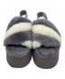 UGG (アグ) ディスコストライプ スライド グレー サイズ:23：6000円