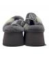 中古・古着 UGG (アグ) ディスコストライプ スライド グレー サイズ:23：6000円