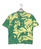 OFFWHITEオフホワイト）の古着「TIE DYE S/S TEE」｜グリーン