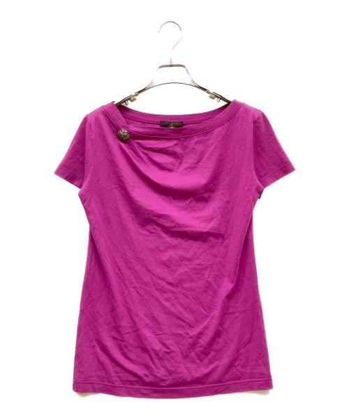 LOUIS VUITTON（ルイ ヴィトン）LOUIS VUITTON (ルイ ヴィトン) 半袖Tシャツ パープル サイズ:XSの古着・服飾アイテム