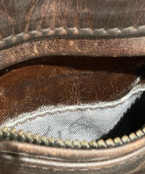 Aero LEATHER（エアロレザー）Aero LEATHER (エアロレザー) シングルライダースジャケット ブラウン サイズ:38の古着・服飾アイテム