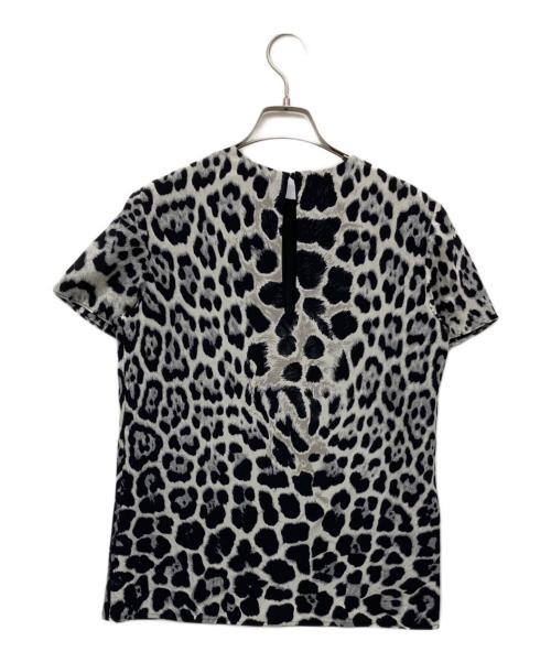 Saint Laurent Paris（サンローランパリ）Saint Laurent Paris (サンローランパリ) レオパードブラウス ブラック サイズ:SIZE36の古着・服飾アイテム
