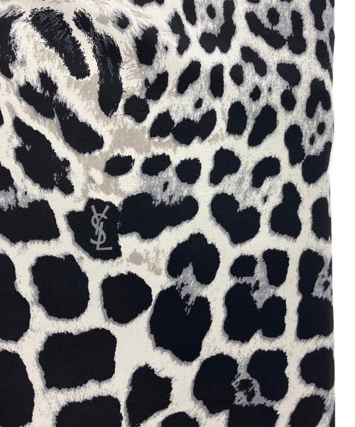 Saint Laurent Paris（サンローランパリ）Saint Laurent Paris (サンローランパリ) レオパードブラウス ブラック サイズ:SIZE36の古着・服飾アイテム