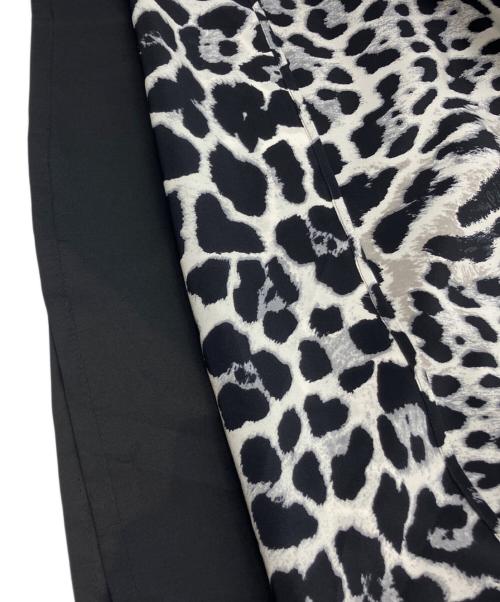 Saint Laurent Paris（サンローランパリ）Saint Laurent Paris (サンローランパリ) レオパードブラウス ブラック サイズ:SIZE36の古着・服飾アイテム