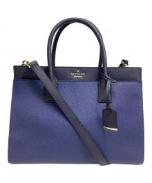 Kate Spade（ケイトスペード）の古着「2WAYショルダーバッグ」｜ブルー