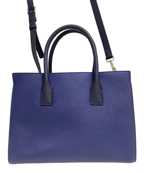 Kate Spade（ケイトスペード）Kate Spade (ケイトスペード) 2WAYショルダーバッグ ブルーの古着・服飾アイテム