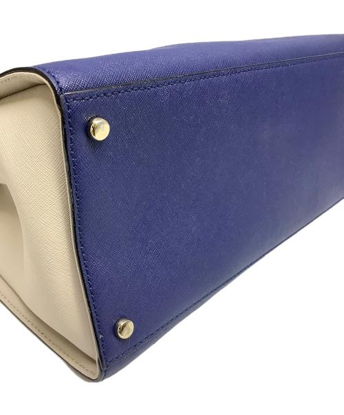 Kate Spade（ケイトスペード）Kate Spade (ケイトスペード) 2WAYショルダーバッグ ブルーの古着・服飾アイテム