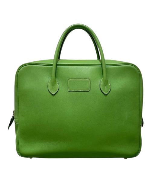 HERMES（エルメス）HERMES (エルメス) エッフェル/グリーン/ゴールド金具/□A刻印：1997年製 グリーンの古着・服飾アイテム