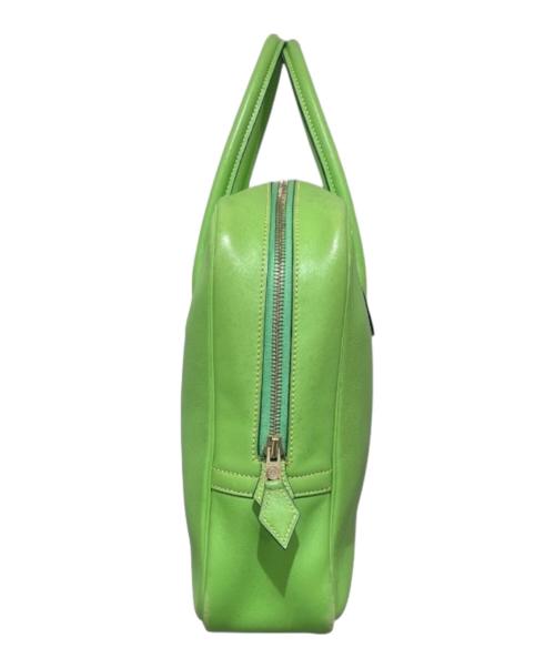 HERMES（エルメス）HERMES (エルメス) エッフェル/グリーン/ゴールド金具/□A刻印：1997年製 グリーンの古着・服飾アイテム