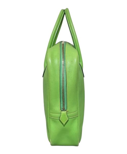 HERMES（エルメス）HERMES (エルメス) エッフェル/グリーン/ゴールド金具/□A刻印：1997年製 グリーンの古着・服飾アイテム