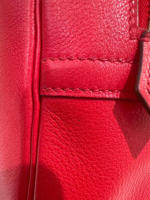 HERMES（エルメス）HERMES (エルメス) エッフェル/レッド/ゴールド金具/□B刻印：1998年製 レッドの古着・服飾アイテム