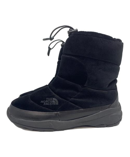 THE NORTH FACE（ザ ノース フェイス）THE NORTH FACE (ザ ノース フェイス) Nuptse Bootie WP V SE Velor ブラック サイズ:27の古着・服飾アイテム