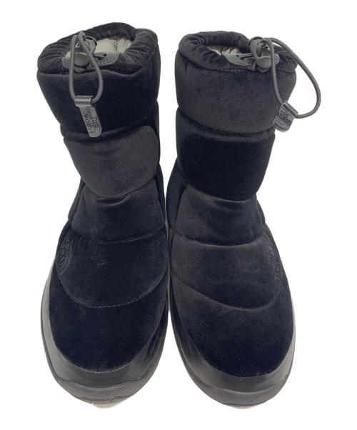 THE NORTH FACE（ザ ノース フェイス）THE NORTH FACE (ザ ノース フェイス) Nuptse Bootie WP V SE Velor ブラック サイズ:27の古着・服飾アイテム