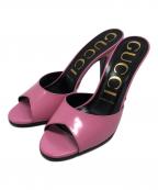 GUCCIグッチ）の古着「SCARLET MULE / 593389」｜ピンク