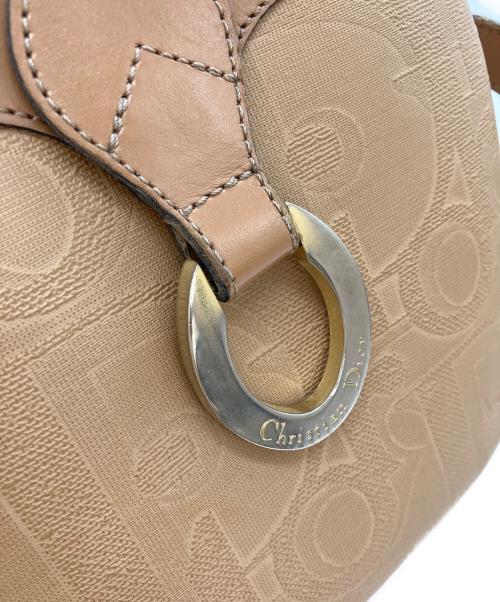 Christian Dior（クリスチャン ディオール）Christian Dior (クリスチャン ディオール) トロッター ショルダーバッグ ベージュの古着・服飾アイテム