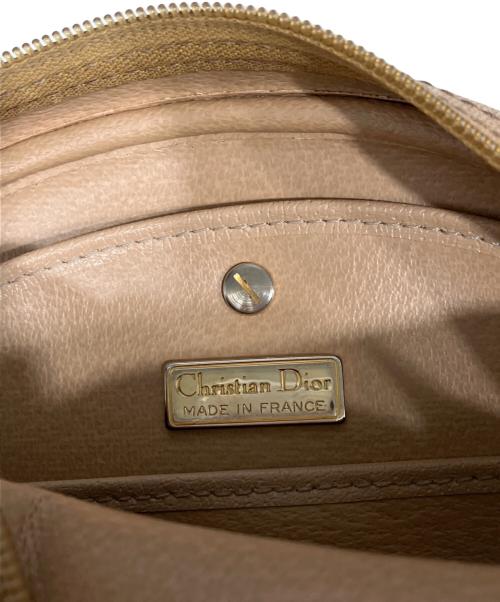 Christian Dior（クリスチャン ディオール）Christian Dior (クリスチャン ディオール) トロッター ショルダーバッグ ベージュの古着・服飾アイテム