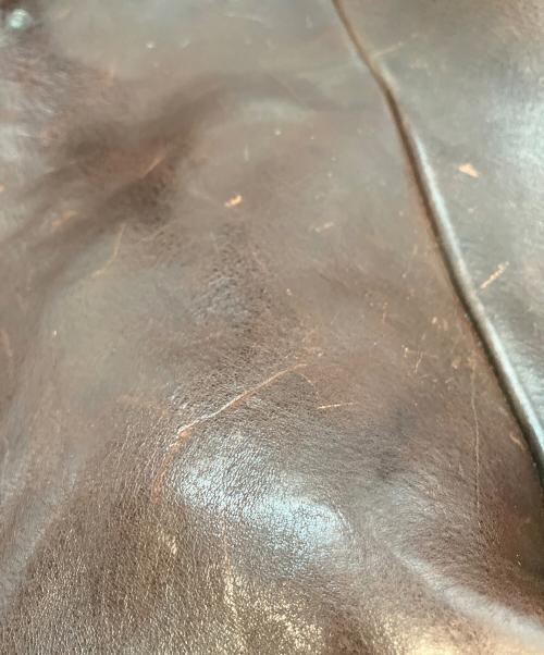 RRL（ダブルアールエル）RRL (ダブルアールエル) Riley/ライリー レザーリュック ブラウンの古着・服飾アイテム