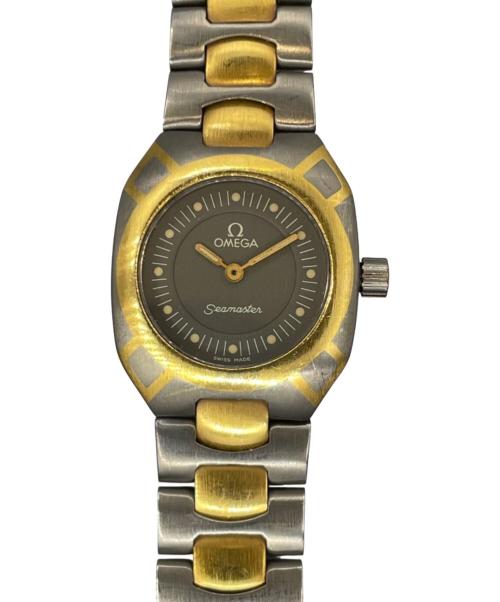 OMEGA（オメガ）OMEGA (オメガ) Seamaster Polaris シーマスター ポラリス コンビ グレー文字盤の古着・服飾アイテム