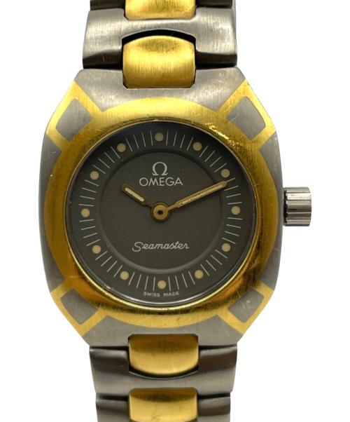 OMEGA（オメガ）OMEGA (オメガ) Seamaster Polaris シーマスター ポラリス コンビ グレー文字盤の古着・服飾アイテム