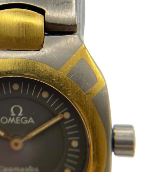 OMEGA（オメガ）OMEGA (オメガ) Seamaster Polaris シーマスター ポラリス コンビ グレー文字盤の古着・服飾アイテム