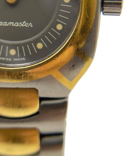 OMEGA（オメガ）OMEGA (オメガ) Seamaster Polaris シーマスター ポラリス コンビ グレー文字盤の古着・服飾アイテム