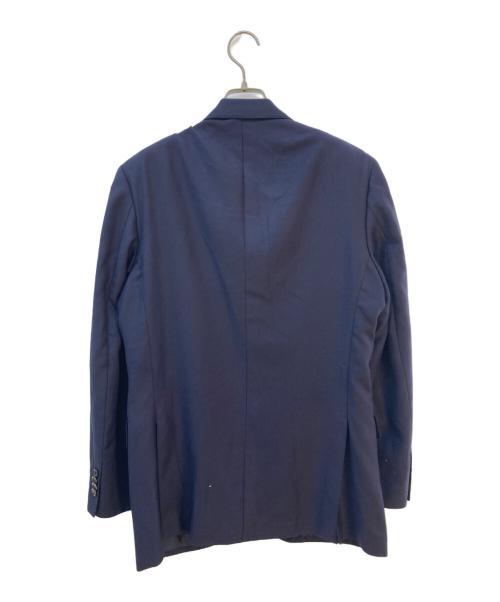 ERMENEGILDO ZEGNA（エルメネジルド・ゼニア）Ermenegildo Zegna (エルメネジルド・ゼニア) サマーテーラードジャケット ネイビー サイズ:表記なしの古着・服飾アイテム