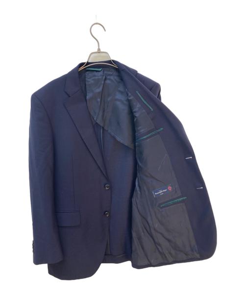 ERMENEGILDO ZEGNA（エルメネジルド・ゼニア）Ermenegildo Zegna (エルメネジルド・ゼニア) サマーテーラードジャケット ネイビー サイズ:表記なしの古着・服飾アイテム
