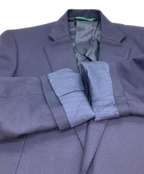 ERMENEGILDO ZEGNA（エルメネジルド・ゼニア）Ermenegildo Zegna (エルメネジルド・ゼニア) サマーテーラードジャケット ネイビー サイズ:表記なしの古着・服飾アイテム