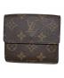 LOUIS VUITTON (ルイ ヴィトン) ポルト モネ・ビエ カルト クレディ ブラウン：60000円