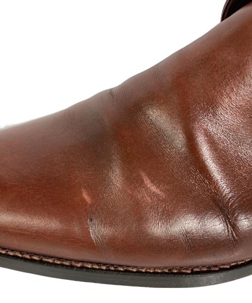 Soffice & Solid（ソフィス アンド ソリッド）SOFFICE & SOLID (ソフィス アンド ソリッド) チャッカーブーツ ブラウン サイズ:6 1/2の古着・服飾アイテム