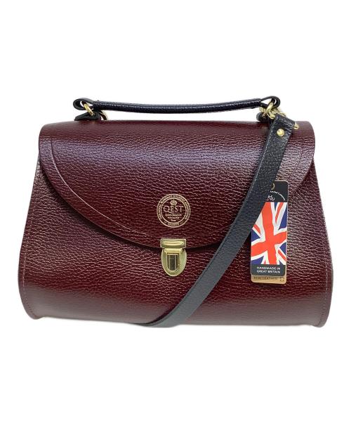 The Cambridge Satchel（ザ ケンブリッジ サッチェル）The Cambridge Satchel (ザ ケンブリッジ サッチェル) 2WAYショルダーバッグ ボルドーの古着・服飾アイテム